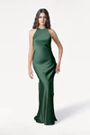 Mira Olive Grove Bridesmaid Dress by TH&TH front