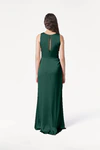 Nala Forest Green Green bridesmaid dress by TH&TH — back