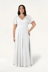Phoebe Ivory Bridesmaid Dress by TH&TH - front