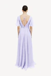 Phoebe Lilac Mist Lavender bridesmaid dress by TH&TH — back