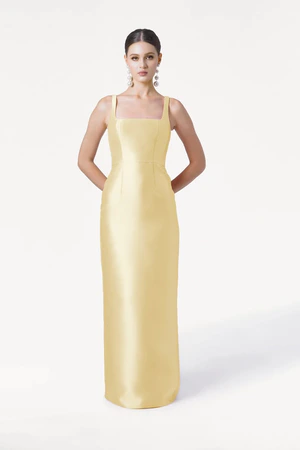 Savoy Yellow Bridesmaid Dress by TH&TH