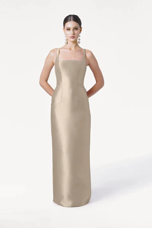 Savoy Champagne Bridesmaid Dress by TH&TH