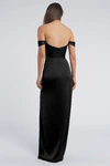Sawyer Black Black bridesmaid dress by Jenny Yoo — back