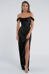 Sawyer Black Black bridesmaid dress by Jenny Yoo — front
