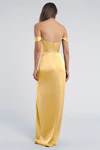 Sawyer Daffodil Yellow bridesmaid dress by Jenny Yoo — back