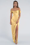 Sawyer Daffodil Yellow bridesmaid dress by Jenny Yoo — front