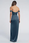 Sawyer Evening Blue Navy bridesmaid dress by Jenny Yoo — back