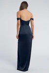 Sawyer French Blue Navy bridesmaid dress by Jenny Yoo — back