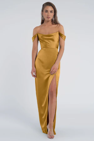 Sawyer Gold Bridesmaid Dress by Jenny Yoo