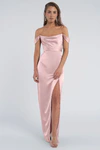 Sawyer Powder Pink Pink bridesmaid dress by Jenny Yoo — front