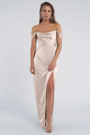 Sawyer Champagne Bridesmaid Dress by Jenny Yoo