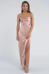 Sawyer Soft Blush Blush bridesmaid dress by Jenny Yoo — front