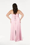 Selena Blush Pink Bridesmaid Dress by TH&TH curve-back