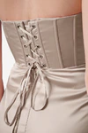 Selena Champagne Sky Bridesmaid Dress by TH&TH detail