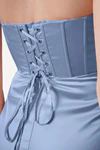 Selena Dusty Blue Bridesmaid Dress by TH&TH detail