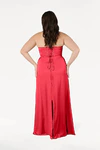 Selena Ruby Bridesmaid Dress by TH&TH curve-back
