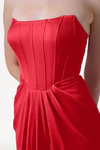 Selena Ruby Bridesmaid Dress by TH&TH detail