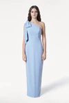 Valentina Blue Bridesmaid Dress by TH&TH – Front