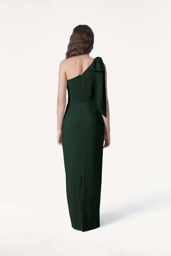 Valentina Green Bridesmaid Dress by TH&TH – Back Valentina Green Bridesmaid Dress by TH&TH – Back