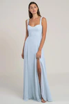 Harris Bridesmaid Dress Chiffon Whisper Blue Jenny Yoo