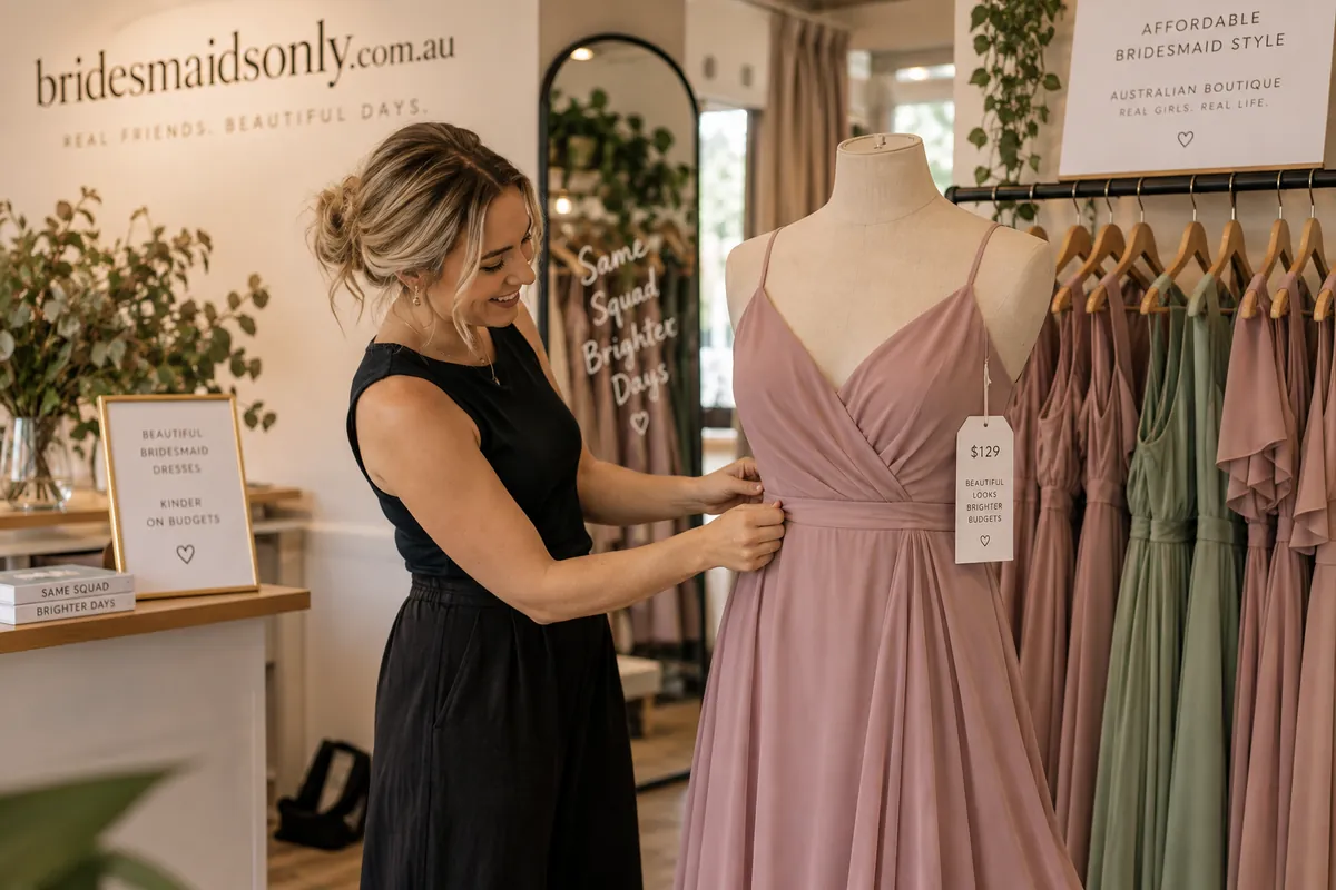 Choosing budget bridesmaid dresses Australia