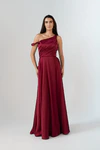 Elodie Wine bridesmaid dress by Tania Olsen
