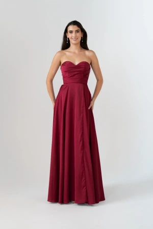 Manuka Wine bridesmaid dress by Tania Olsen
