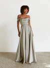 Morel Champagne bridesmaid dress by Tania Olsen